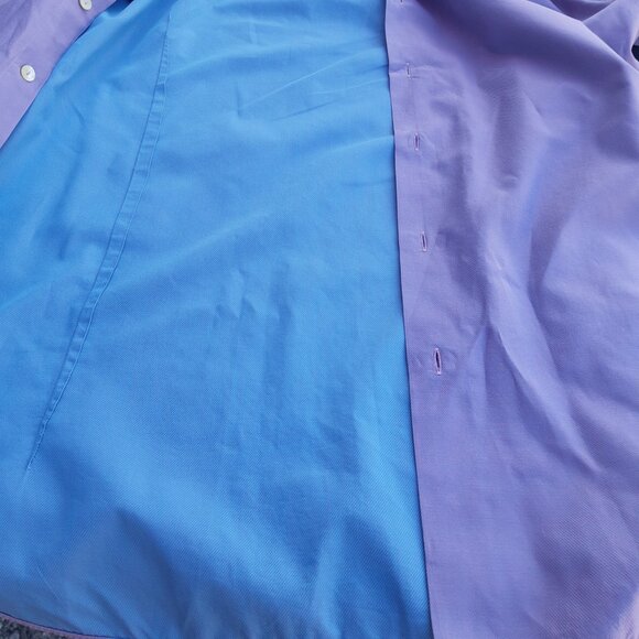 DOLCE & GABBANA SZ 16 French Cuff Men's Button Up Mauve Dress Shirt - Picture 9 of 16